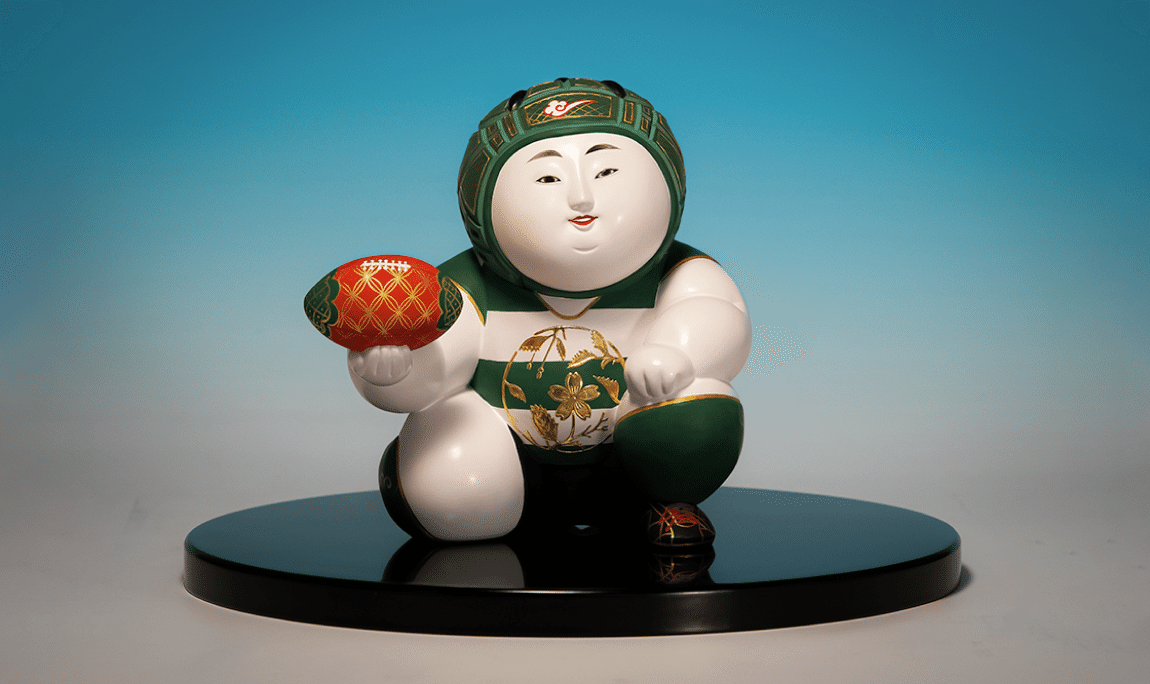 見立て御所人形　博多人形